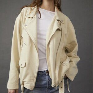 Free People //  We The Free Rebel Rebel Knit Moto Jacket, M, NWT